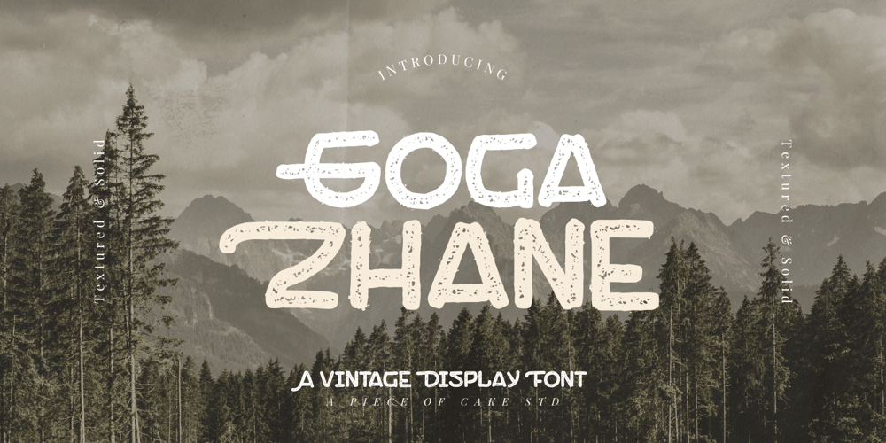 Goga Zhane font