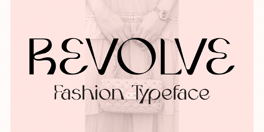 Revolve font