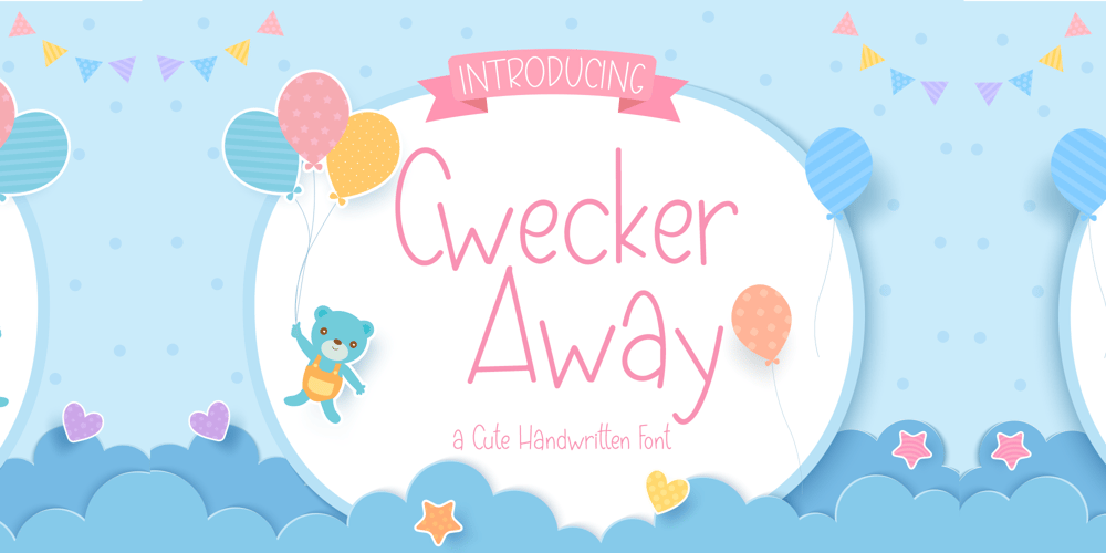 Cwacker Away font
