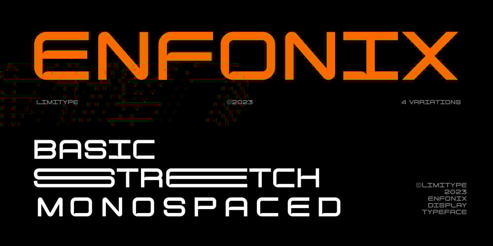 Enfonix font