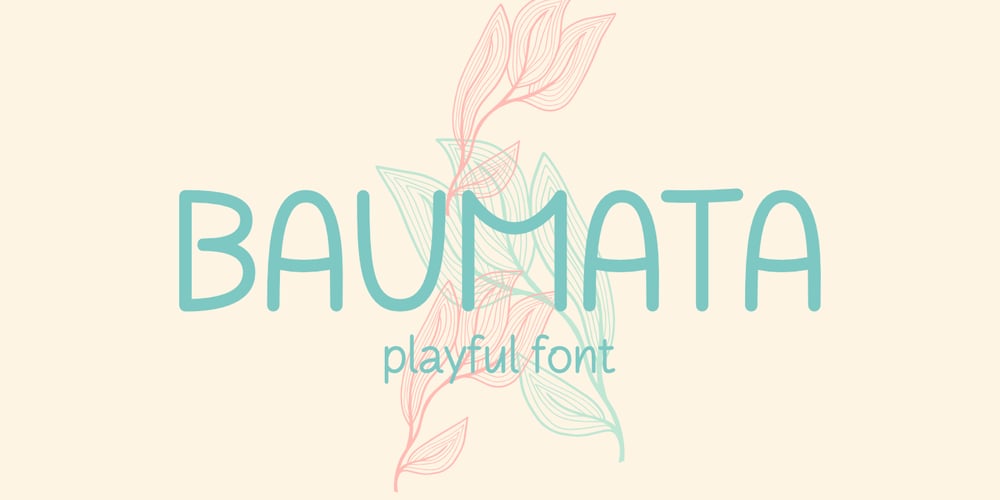 Baumata font