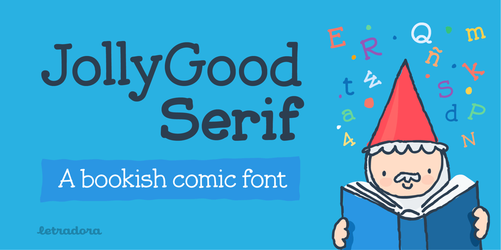 JollyGood Serif font