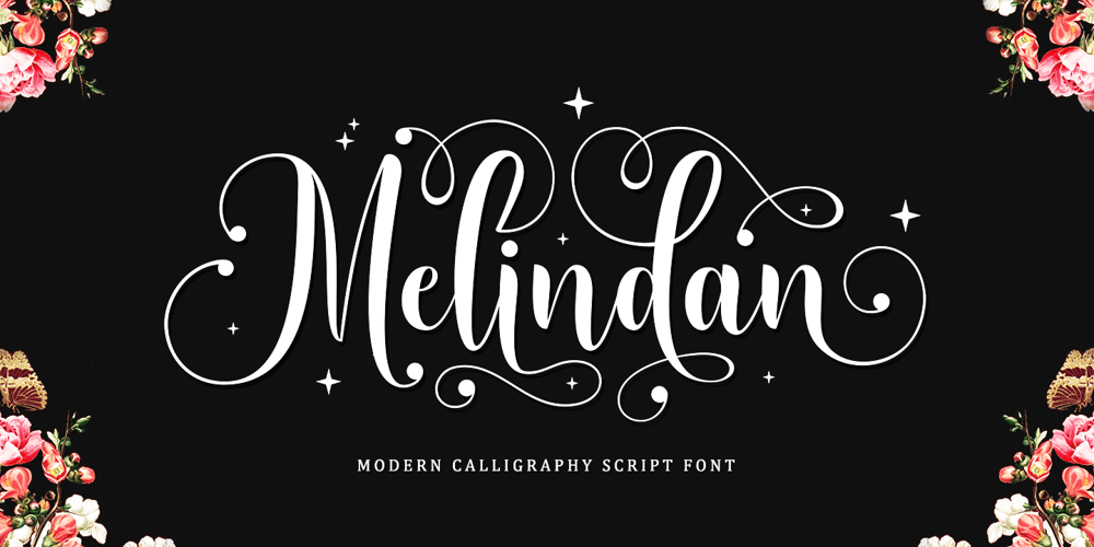 Melindan font