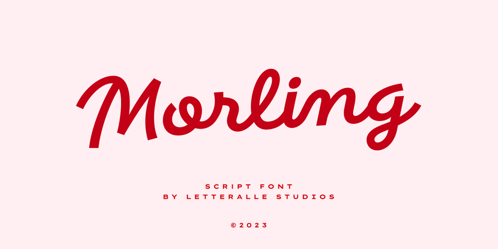 Morling font