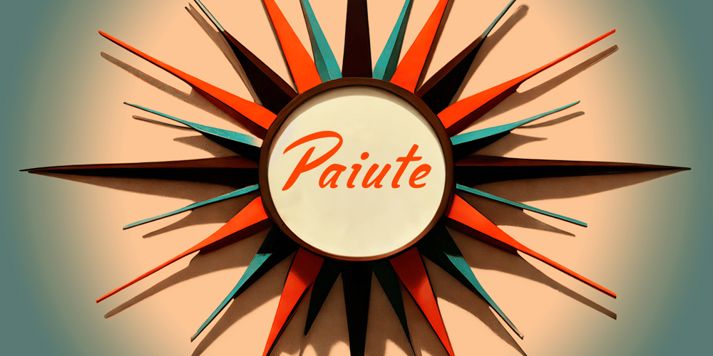 Paiute font