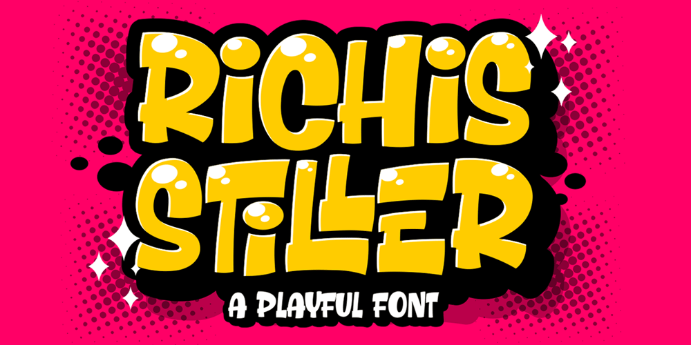 Richis Stiller font