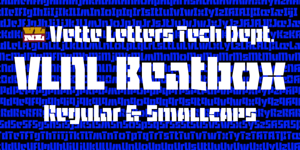 VLNL Beatbox font