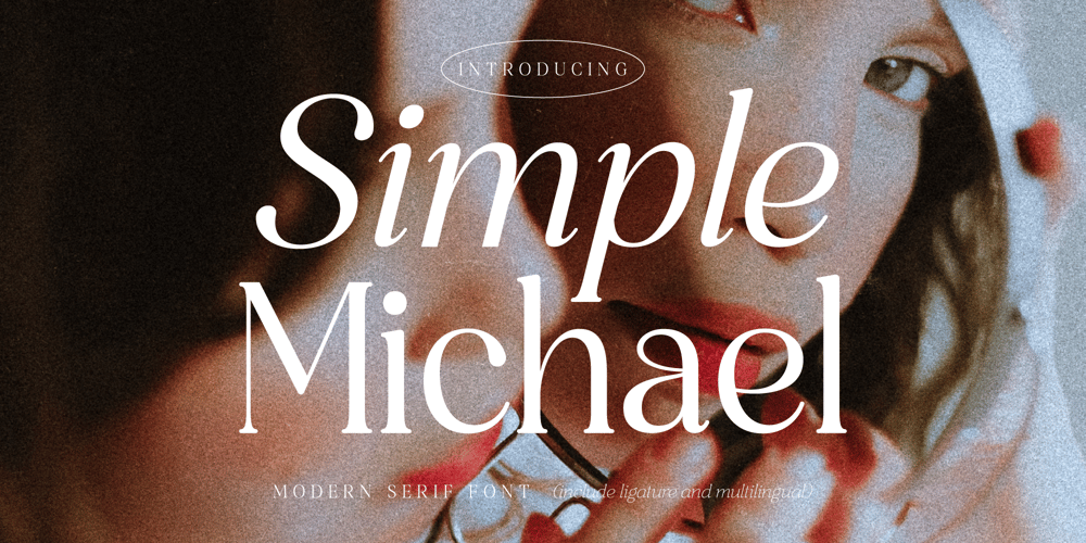 Simple Michael font