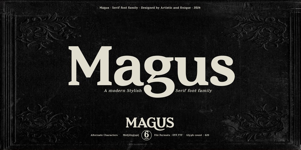 Magus font