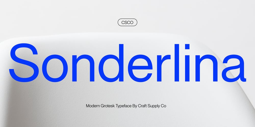 Sonderlina font