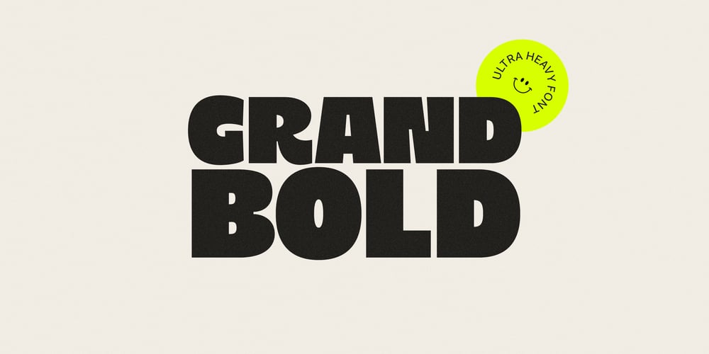 Grand Bold font