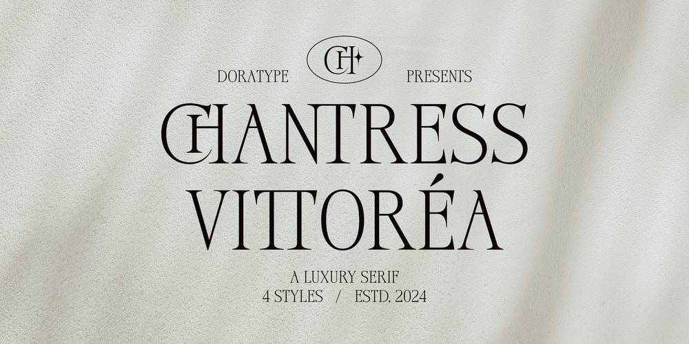 Chantress Vittorea font