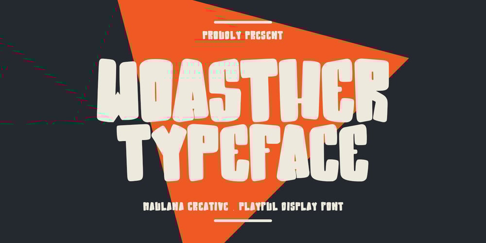 MC Woasther font