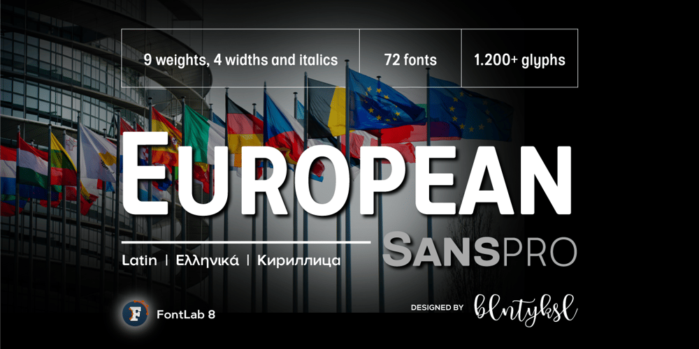 European Sans Pro font