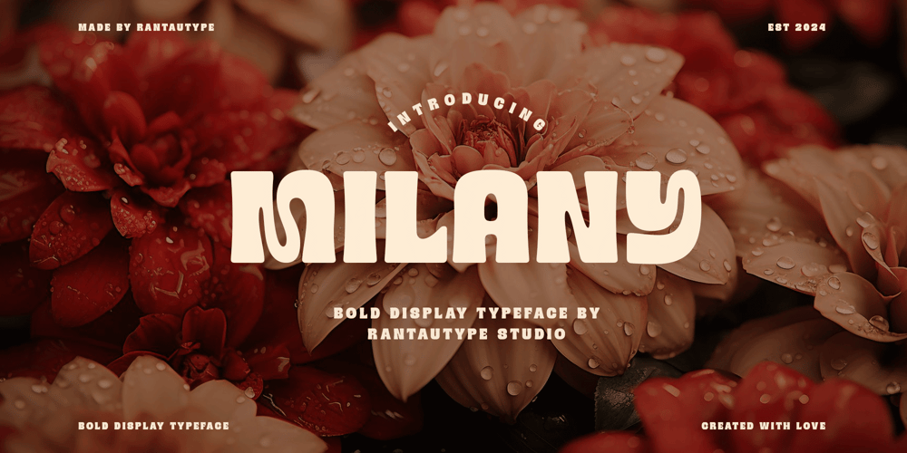 Milany font