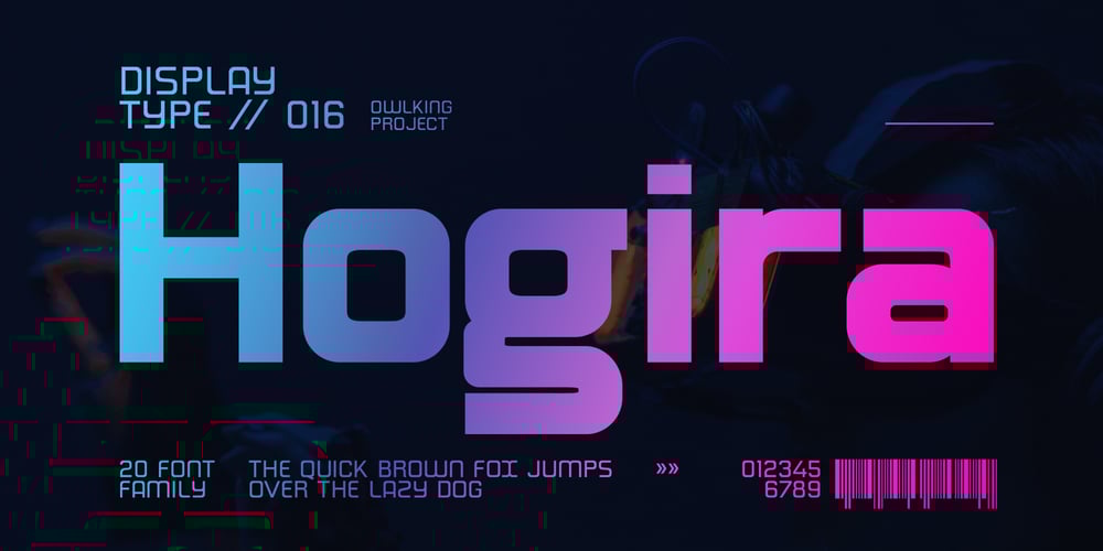 Hogira V2 font