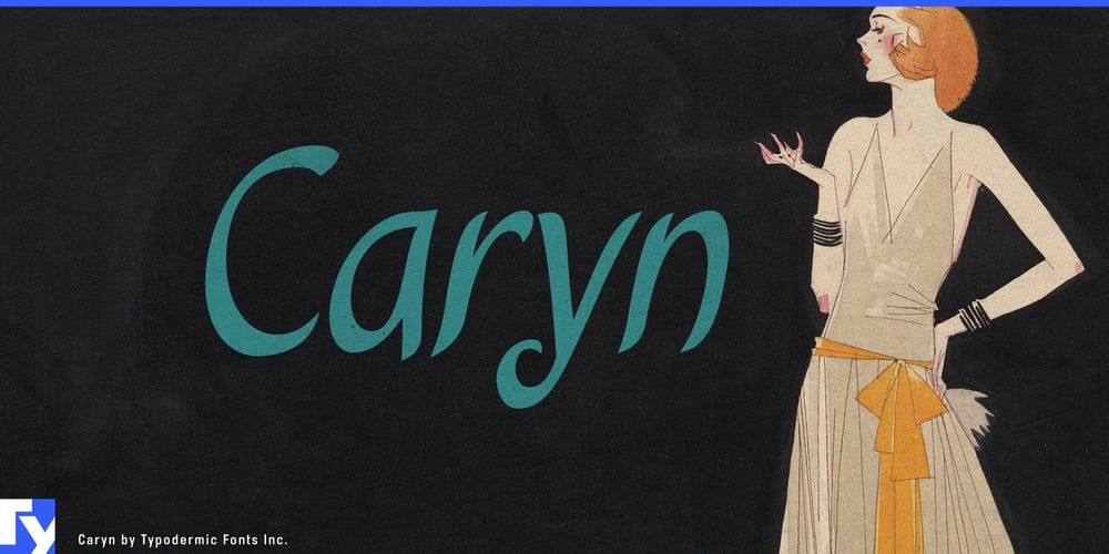 Caryn font