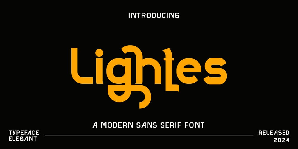 Lightes font