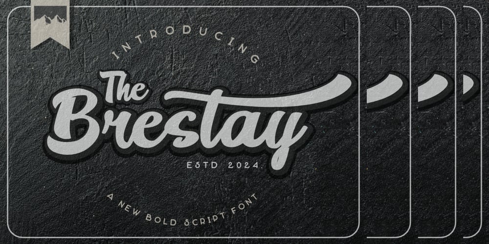 Brestay font