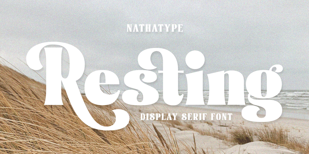 Resting font