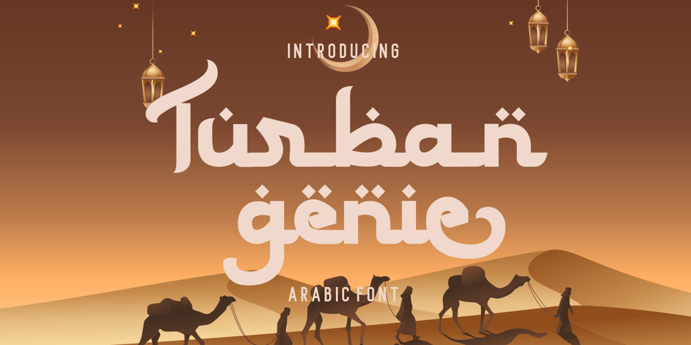 Turban Genie font