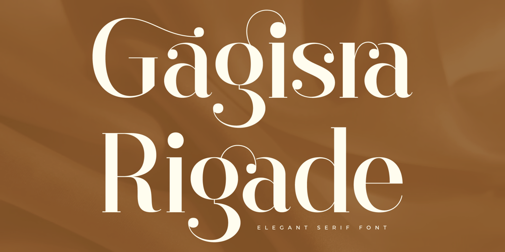 Gagisra Rigade font