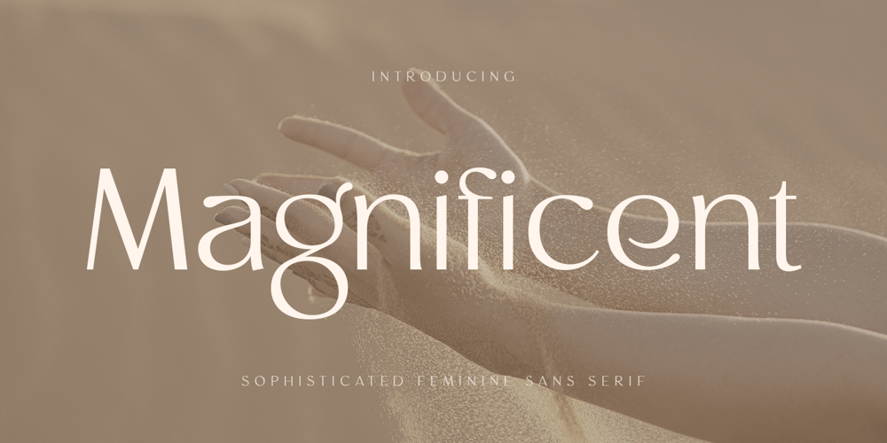 Magnificent SS font