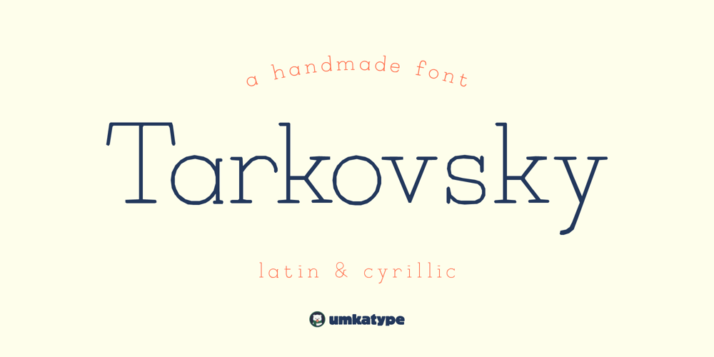 Tarkovsky font