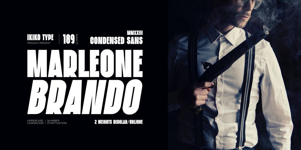 Marleone Brando font