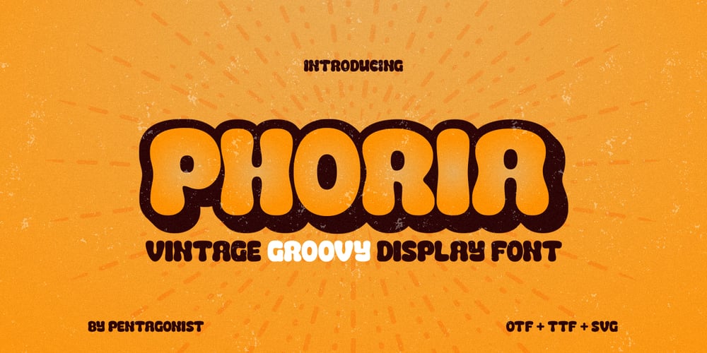Phoria PS font