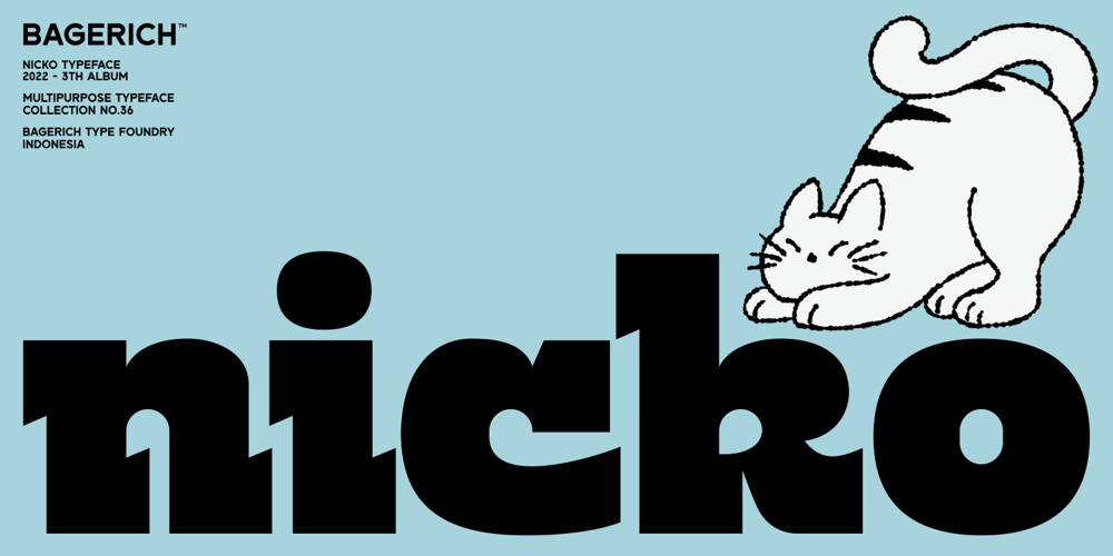 Nicko font