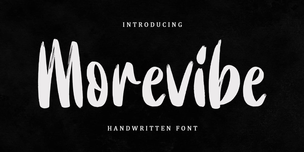 Morevibe font