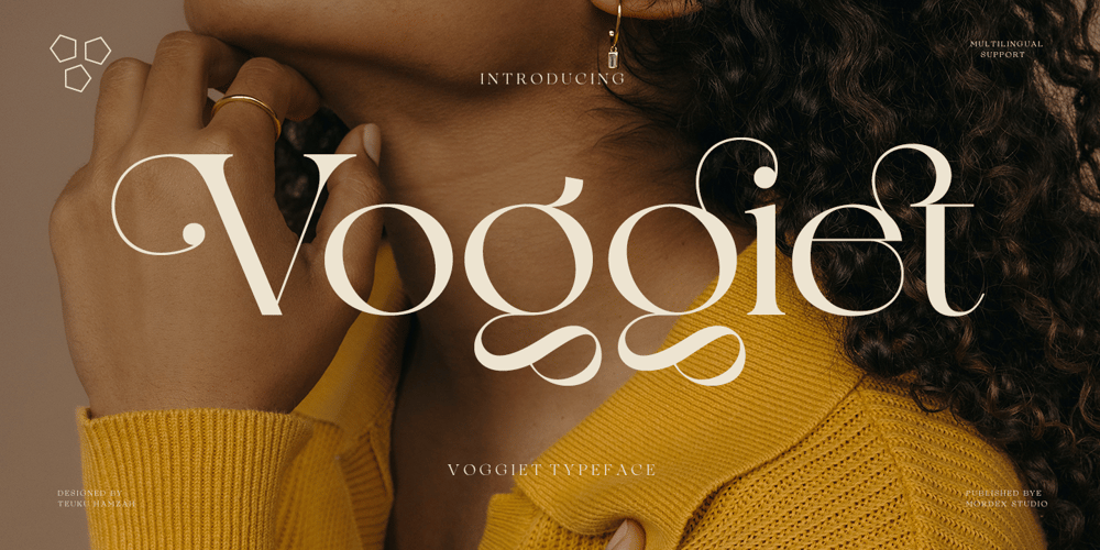 Voggiet font