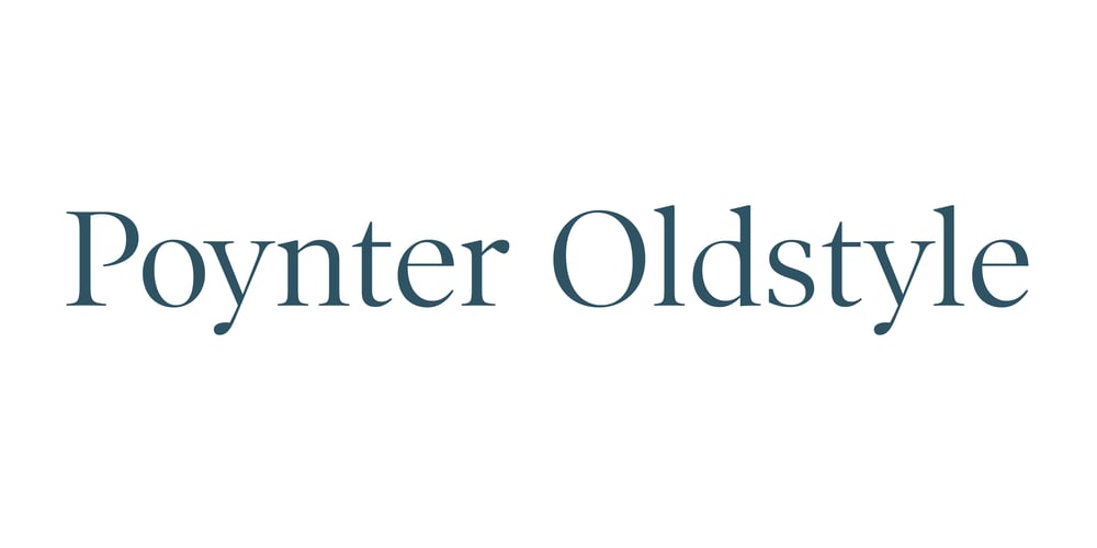 Poynter Old Style font