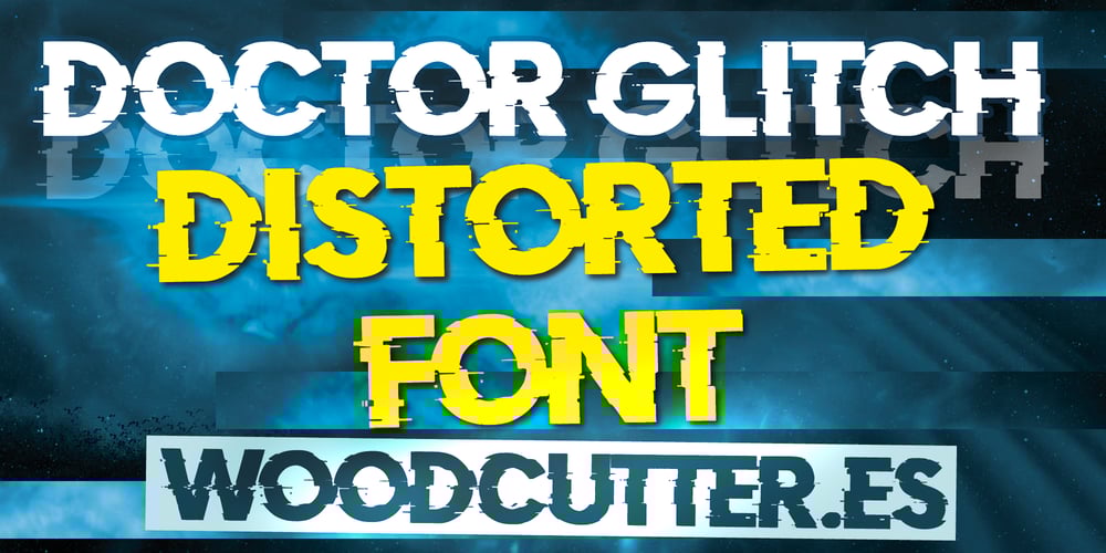 Doctor Glitch font