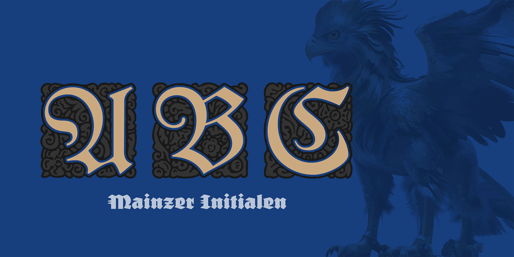 FDI Mainzer Initialen font