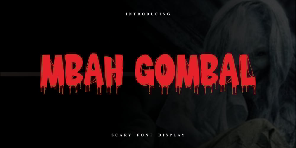 Mbah Gombal font