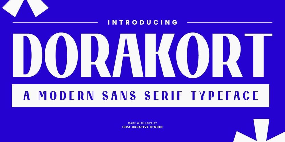 Dorakort font