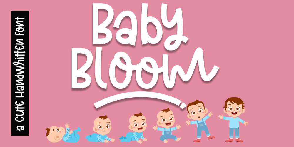 Baby Bloom font