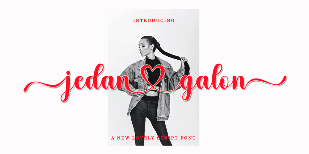 Jedan Galon font