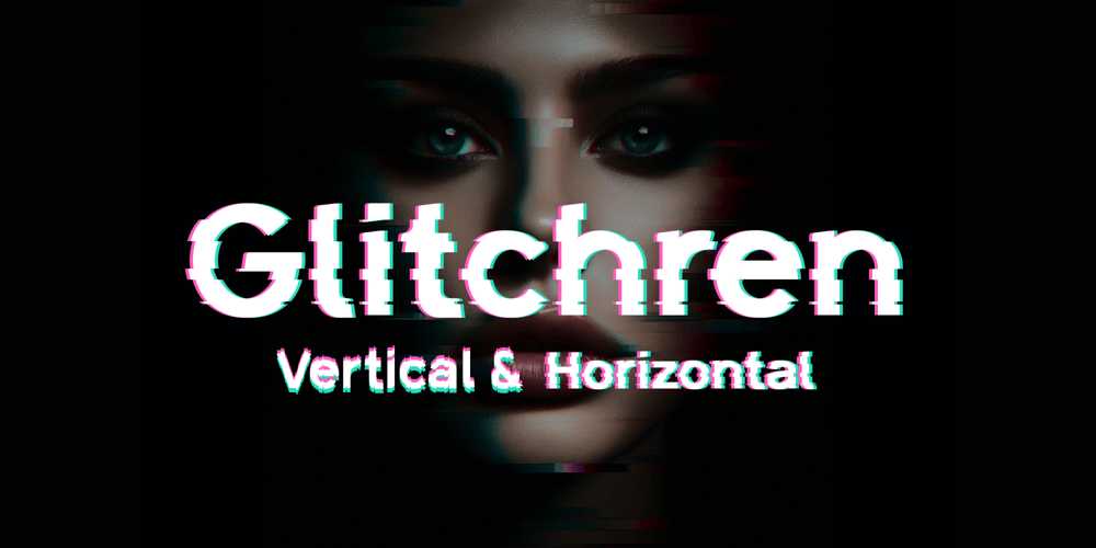 Glitchren font