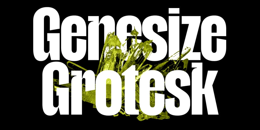 Genesize Grotesk font