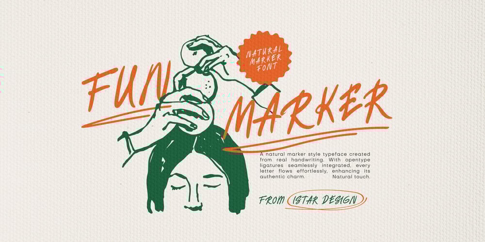 Fun Marker font