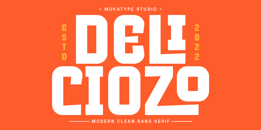 Deliciozo font