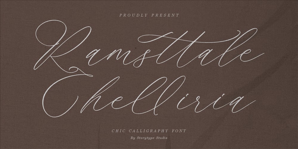 Ramsttale Chelliria font