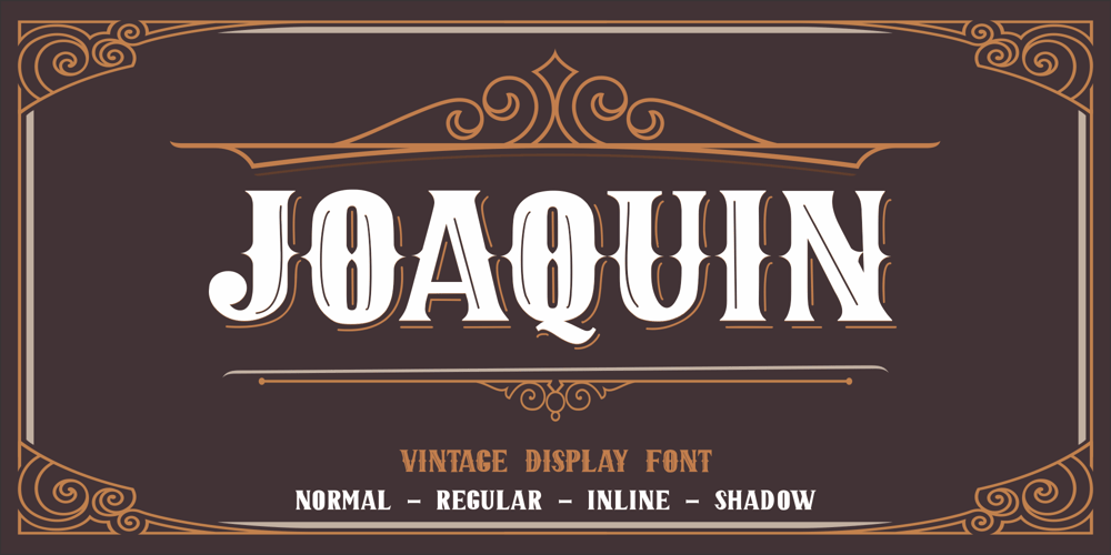 Joaquin font
