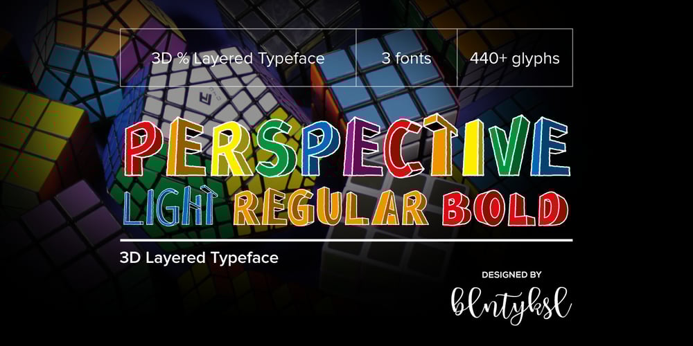 Perspective Sans font