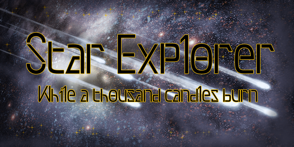 Star Explorer font