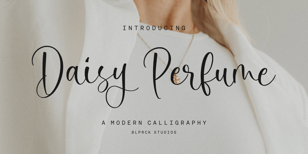 Daisy Perfume font