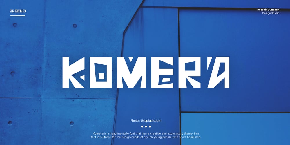 Komera font